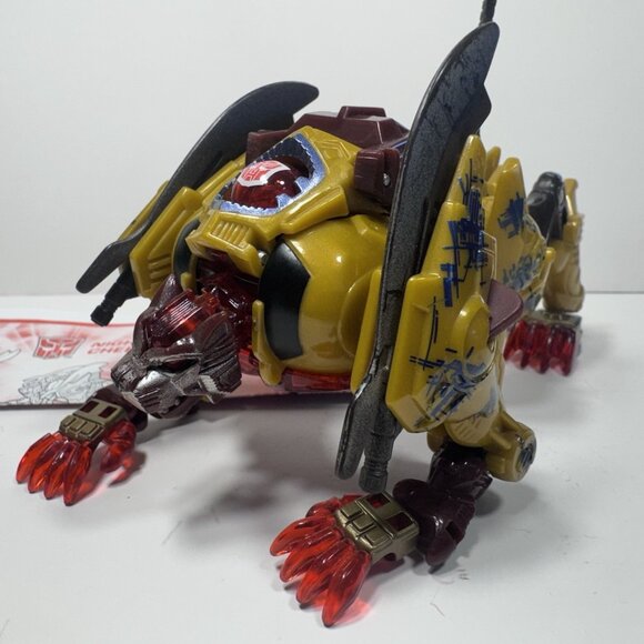 Transformers Universe - Night Slash Cheetor w/ Manual - Hasbro 2004 - Complete - Picture 2 of 7